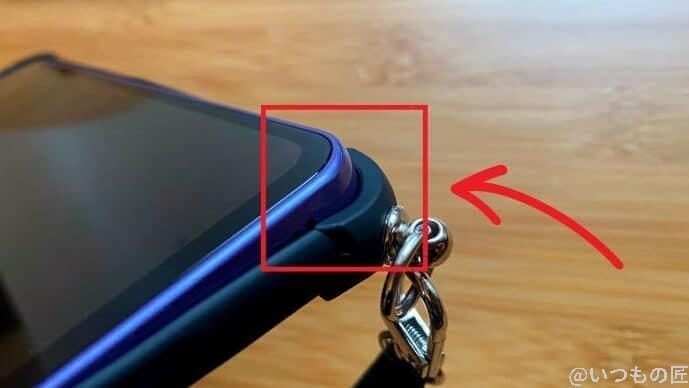 libero5gⅢ-error3 | スマホを検証してみた 購入したLibero 5G Ⅲ(リベロ5G3)のケースの密着度の弱さを指摘した写真