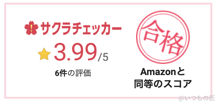sakura-checker4 | スマホを検証してみた サクラチェッカーの結果:3.99