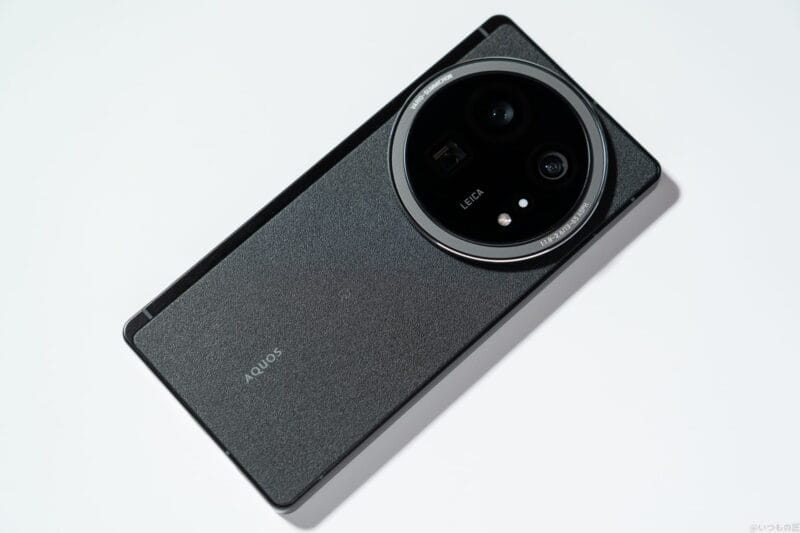 aquos r9 pro本体のイメージ図 | スマホを検証してみた AQUOS R9 pro カメラ AQUOS R9 pro本体のイメージ図