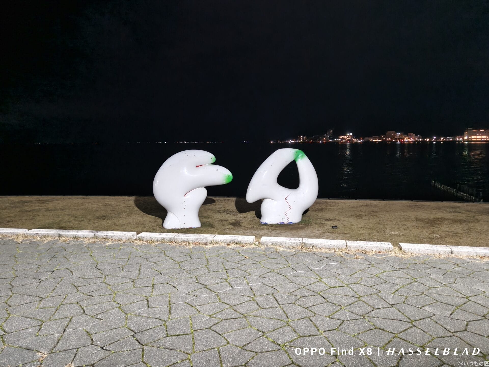 AQUOS R9 pro カメラ
AQUOS R9 proでズーム撮影した夜間写真