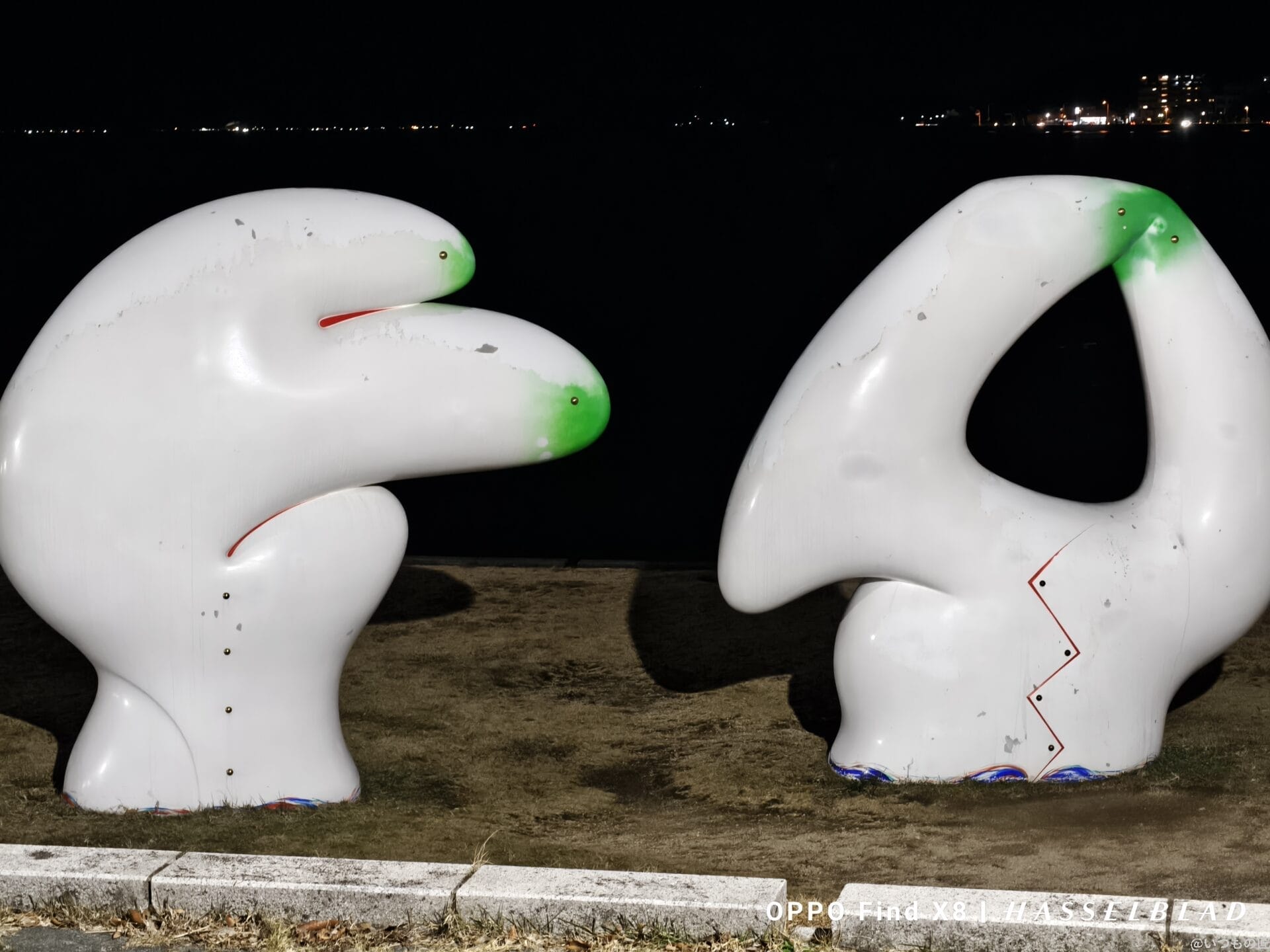 AQUOS R9 pro カメラ
AQUOS R9 proでズーム撮影した夜間写真
