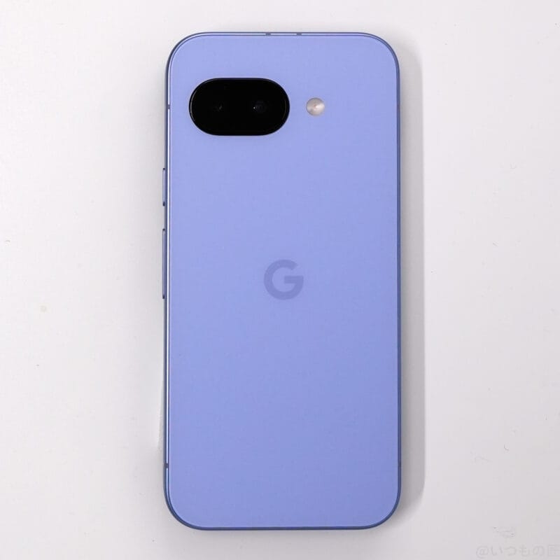 Google Pixel 9aの背面