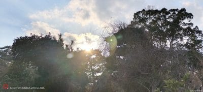 逆光下で撮影した風景写真 | スマホを検証してみた nubia Z70 Ultra カメラ 逆光下で撮影した写真