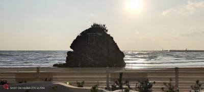 岩肌をズーム撮影した風景写真 | スマホを検証してみた nubia Z70 Ultra カメラ 岩肌をズーム撮影した風景写真